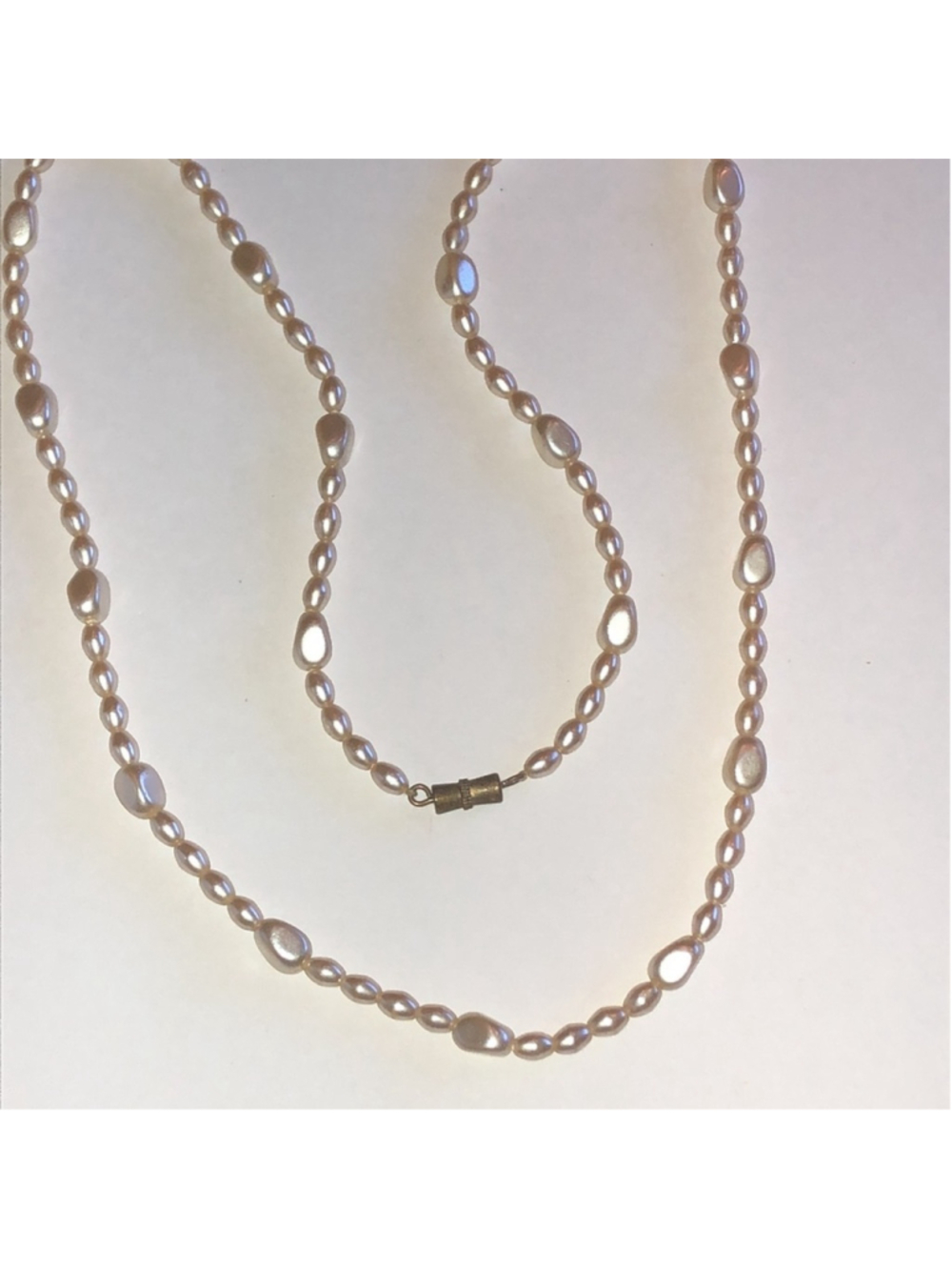 Elegant Vintage Faux Pearl Beaded Boho Necklace